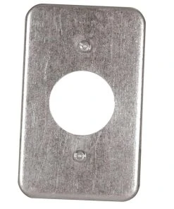 Hubbell Canada Hubbell Utility Cover 1.4" Receptacle, Model 11C3BAR