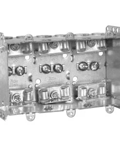 Hubbell Canada Hubbell Device Box 6"x3"X2.5" 3 Gang, Model 2104LLEU3BAR