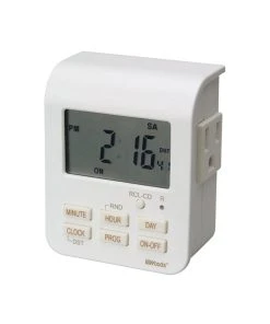 Woods Indoor 7-Day Heavy Duty Digital Timer, Model 50009WD