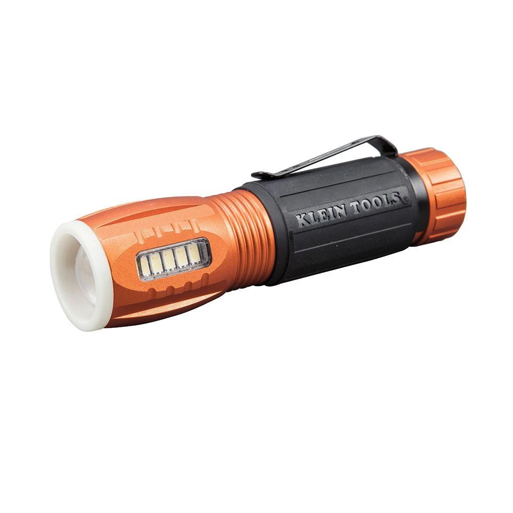 Klein Tools LED Flashlight with Worklight, Model 56028 Klein Tools LED Flashlight With Worklight, Model 56028 -Leviton Store 56028