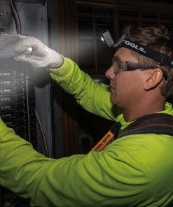 Klein Tools Rechargeable Headlamp With Strap, 400 Lumen All-Day Runtime, Auto-Off, Model 56048 -Leviton Store 56048 app8