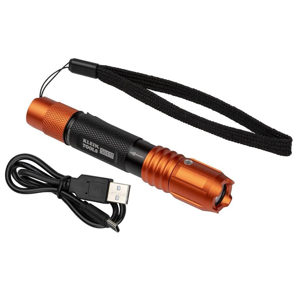 Klein Tools Rechargeable Waterproof LED Pocket Light with Lanyard, Model 56411* Klein Tools Rechargeable Waterproof LED Pocket Light With Lanyard, Model 56411* -Leviton Store 56411