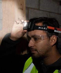 Klein Tools Rechargeable 2-Color LED Headlamp With Fabric Strap, Model 56414 6 Klein Tools Rechargeable 2-Color LED Headlamp With Fabric Strap, Model 56414 -Leviton Store 56414 app10