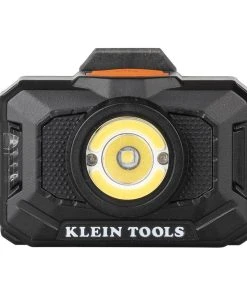 Klein Tools Rechargeable 2-Color LED Headlamp With Fabric Strap, Model 56414 11 Klein Tools Rechargeable 2-Color LED Headlamp With Fabric Strap, Model 56414 -Leviton Store 56414 front