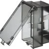 Arlington Vertical Low Profile IN-and-OUT Cover - Clear, Model 60VC 1 Arlington Vertical Low Profile IN-and-OUT Cover - Clear, Model 60VC -Leviton Store 60VC