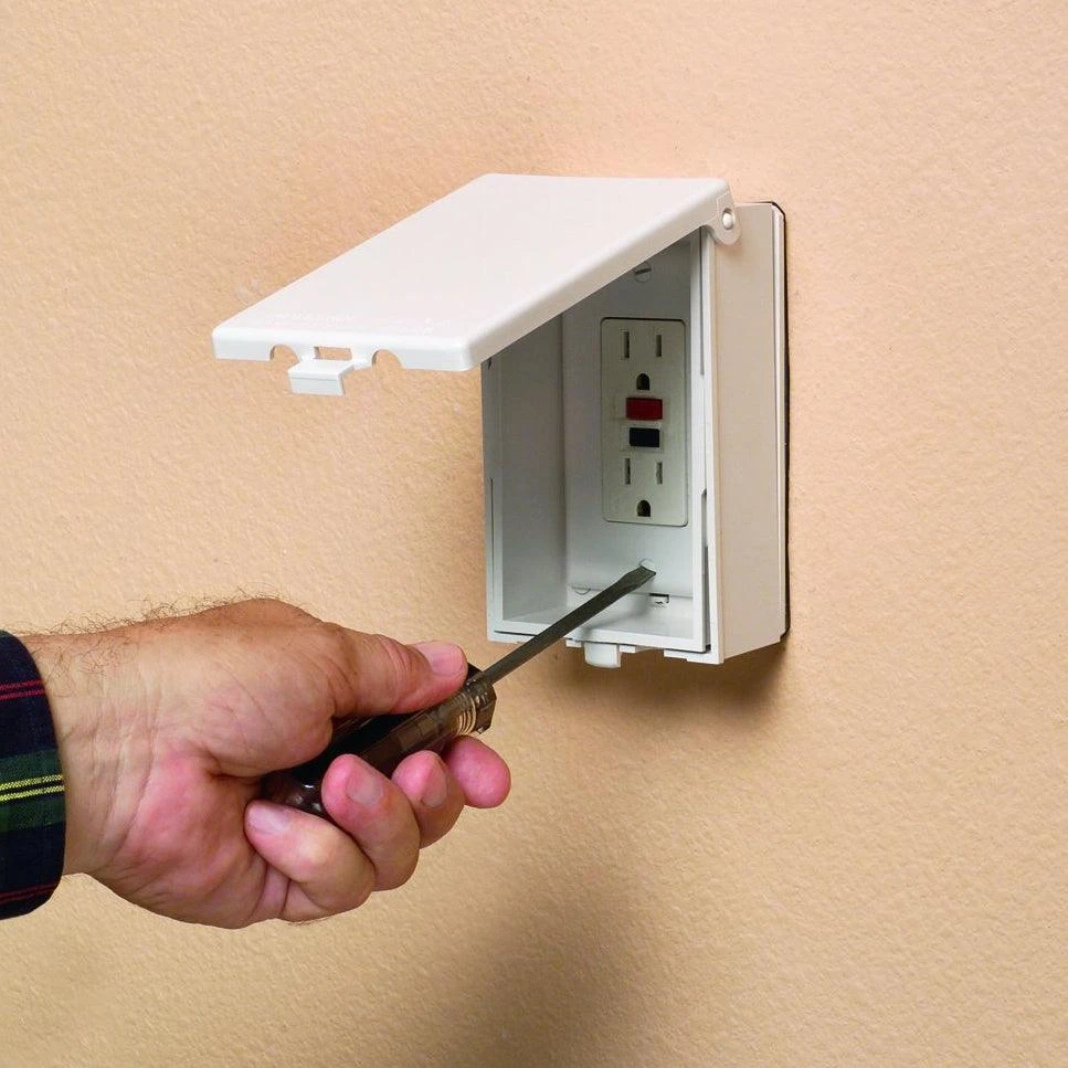 Arlington Vertical Low Profile IN-and-OUT Cover - White, Model 60VW - Image 3