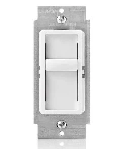 Leviton Pack Of 2 Slide-To-Off Universal Dimmer, Model 06672-756