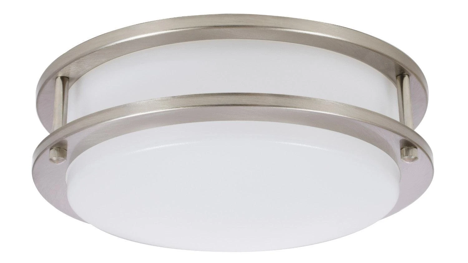 Sylvania 12 inch LED Round Flush Mount Luminaire 15 W, Bright White 4000K, Model LEDFLUSHRND12I$12 LEDVANCE Sylvania 12 Inch LED Round Flush Mount Luminaire 15 W, Bright White 4000K, Model LEDFLUSHRND12I$12 -Leviton Store 71406 LED Round Flush Mount