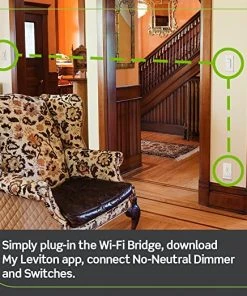 Leviton Decora Smart Wi-Fi Bridge In White, Model MLWSB-W* -Leviton Store 71ym3Vrm1PL. AC SX522 b35bb4f1 680d 4d3e 9a31 3245b1c02a34