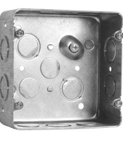 Hubbell Canada Hubbell Square Box 4.688X2.125", Model 72171KBAR