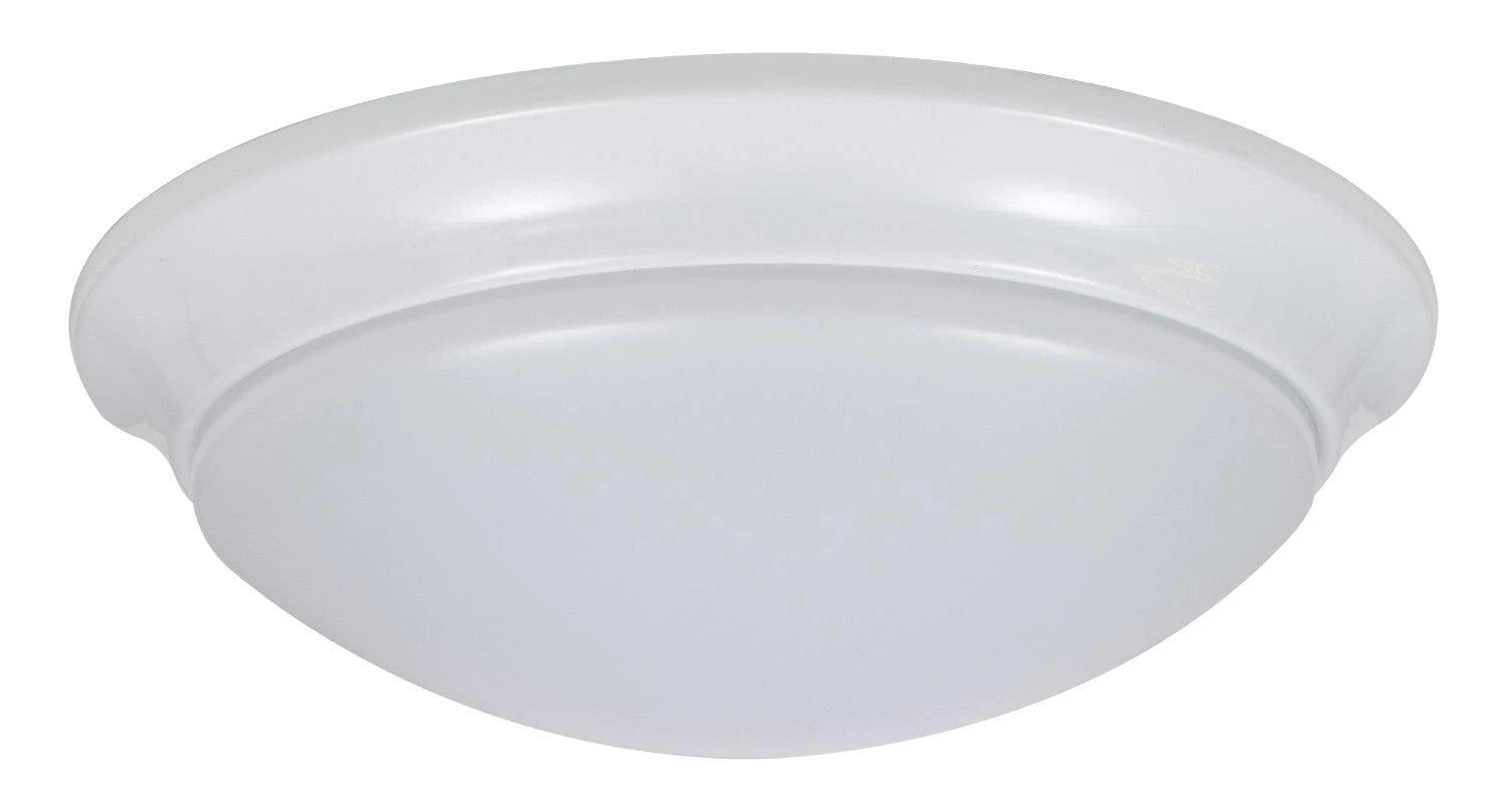 LEDVANCE Sylvania 11 Inch LED Flush Mount Cloud With Trim 21W, Bright White 4000K, Model 74308