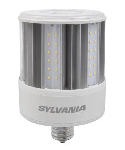 LEDVANCE Sylvania Contractor Series High Lumen 80W, Bright White 4000K LED Light Bulb, Model LEDHIDR8000840CON