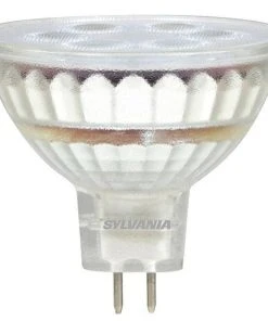 LEDVANCE Sylvania Ultra Glass MR16 Dimmable 6W, Soft White 3000K LED Light Bulb, Model 78239