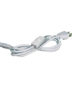 Liteline Power Supply Cord For 3-Wire Bar Systems W/ Switch, 72" Long, Model ALFT6000S-WH-3*