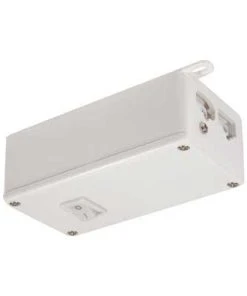 Liteline ALFT Bar System Hardwire Box With On/Off Switch, Model ALFT6300-WH