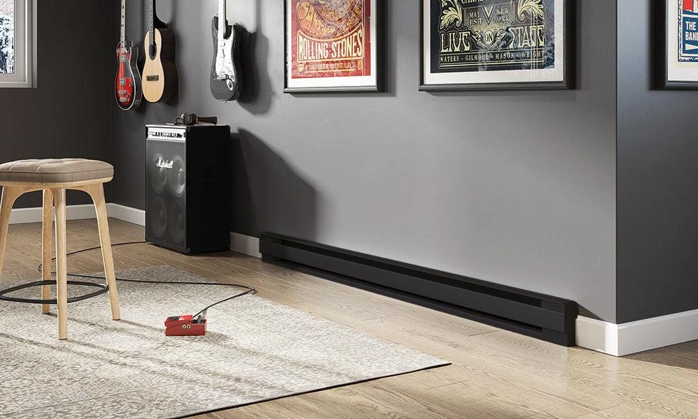 Stelpro 1000W Black Brava Electric Baseboard Heater, Model B1002BK Stelpro 1000W Black Brava Electric Baseboard Heater, Model B1002BK -Leviton Store B1002BK