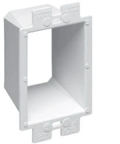 Arlington Single Gang Box Extender With Screws, Model BE1BAG