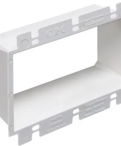Arlington Triple Gang Box Extender Without Screws, Model BE3