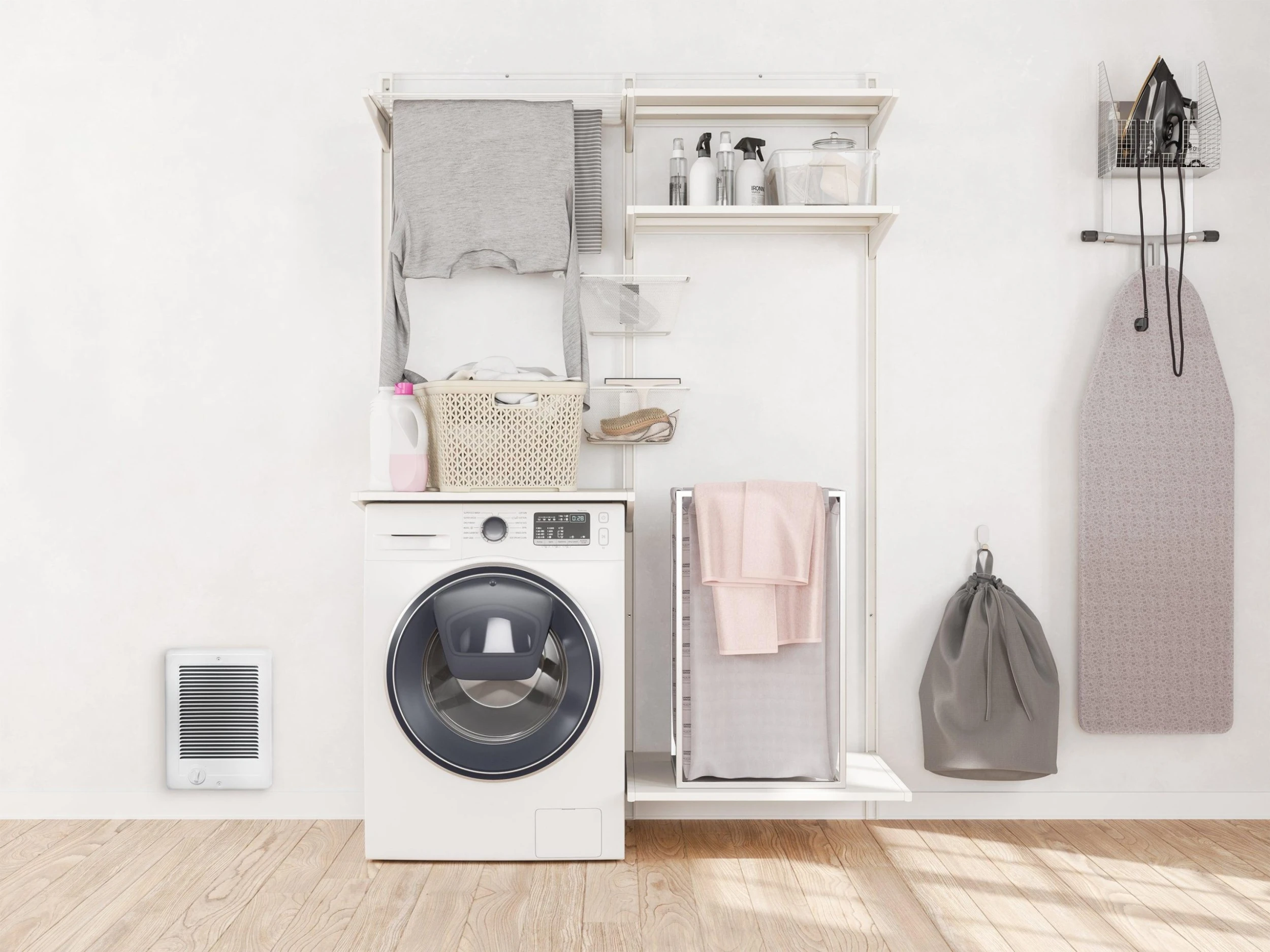 Dimplex 2000w Residential Wall Fan Heater With Built-in Thermostat, Model CSC202TW - Image 3