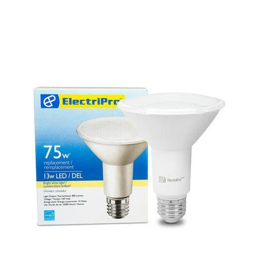 ElectriPro PAR30L 13W (75W) 3000K LED Light Bulb, Model EPO13PAR30LLE830DIM - Image 2
