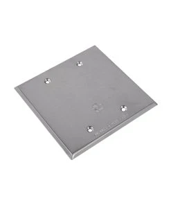 RAB Design Lighting 2 Gang Aluminum Cover With 4 Screw Holes, Model FS2C