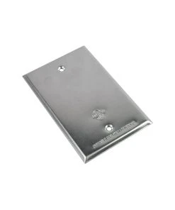 RAB Design Lighting 1 Gang Aluminum Cover With 2 Screw Holes, Model FSC