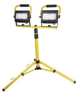 RAB Design Lighting Twin Head LED Adjustable Compact Work Light, Model HLSLED60*