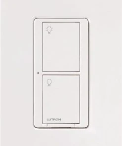 Lutron Caseta Wireless Smart Lighting Switch No Neutral Required, Model PD-5WS-DV-WH