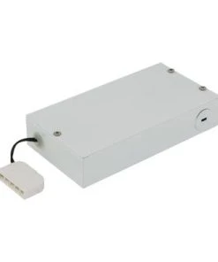 Liteline Non-Dimming Driver For Use With 12VDC LED Puck Lights, LED Strip And LED Tape, Model LED-HWB12-WH
