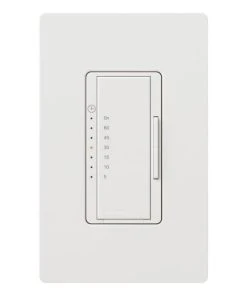 Lutron Maestro Multi-Location Timer Switch, Model MAT51-MN-WH