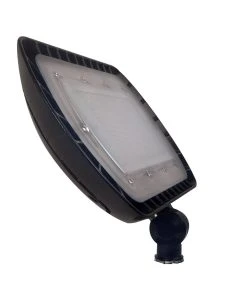 RAB Design Lighting ORA4-LED 80 Watts Multi-Purpose Exterior Knuckle Mounted Flood Light, Model ORA4-LED80-B-4K-BRZ-DIM-KN*