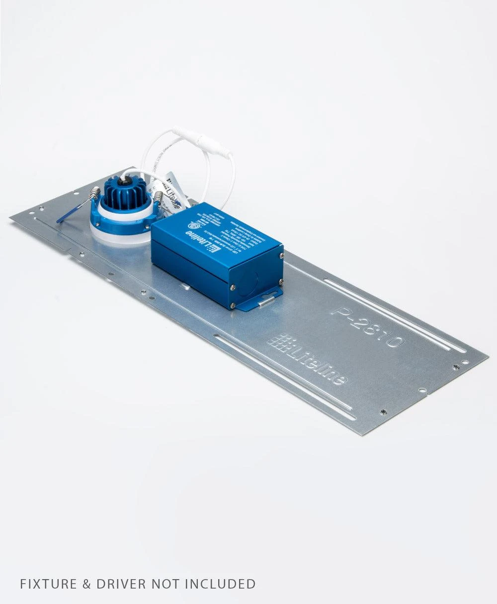 Liteline Low Profile Mounting Plate For Use With 3" Luna LED Series, Model P-2810 - Image 2