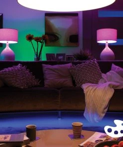 Signify Philips Hue White & Colour Ambiance A19 Starter Kit (Pack Of 4), Model 471978 6 Signify Philips Hue White & Colour Ambiance A19 Starter Kit (Pack Of 4), Model 471978 -Leviton Store Philips Hue White Color Ambiance A19 Starter Kit 4 Pack SIG471978 5