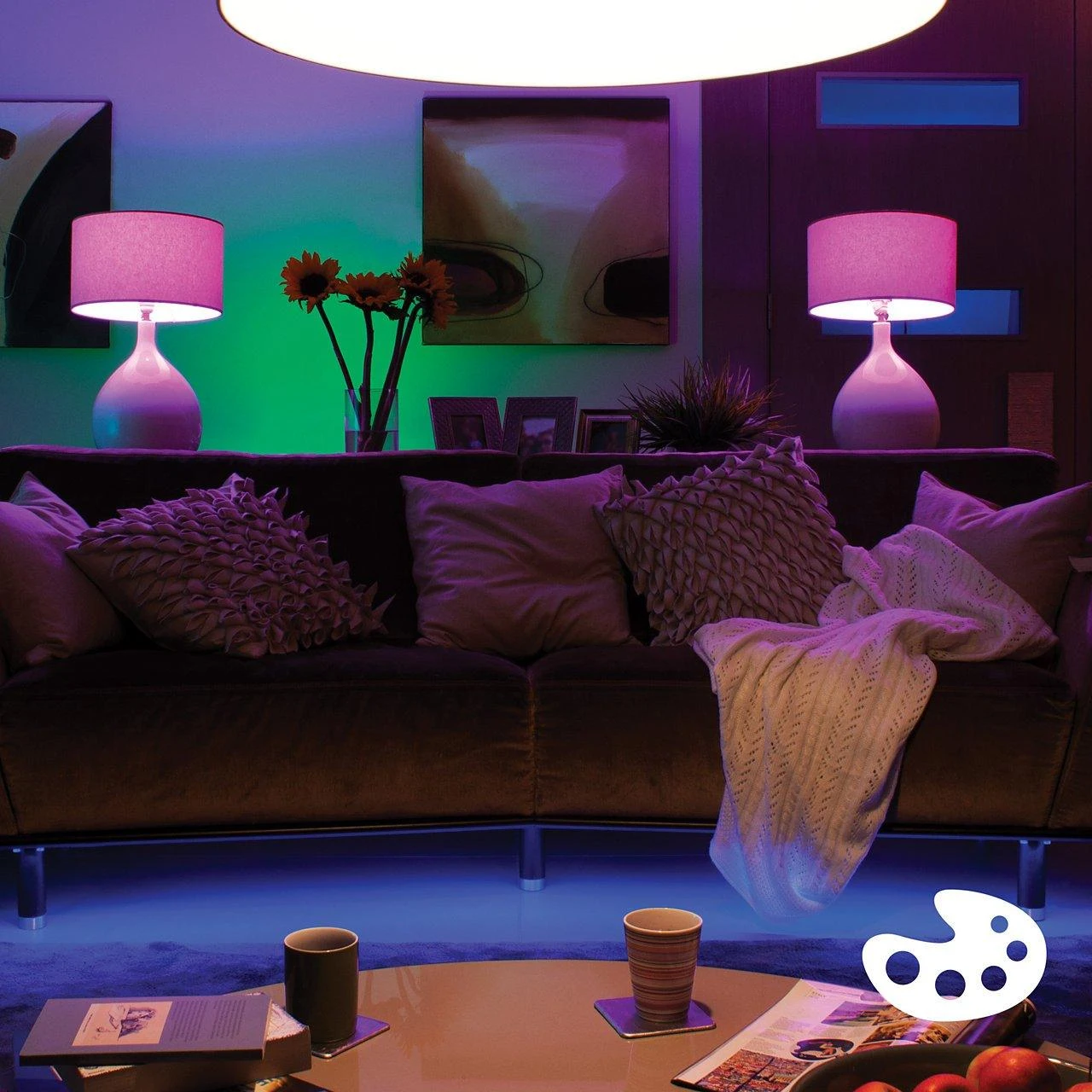 Signify Philips Hue White & Colour Ambiance A19 Starter Kit (Pack of 4), Model 471978 Signify Philips Hue White & Colour Ambiance A19 Starter Kit (Pack Of 4), Model 471978 -Leviton Store Philips Hue White Color Ambiance A19 Starter Kit 4 Pack SIG471978 5