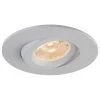 Liteline 4" Luna LED White Round Gimbal Recessed Fixture, Model RA4-12G-90WH