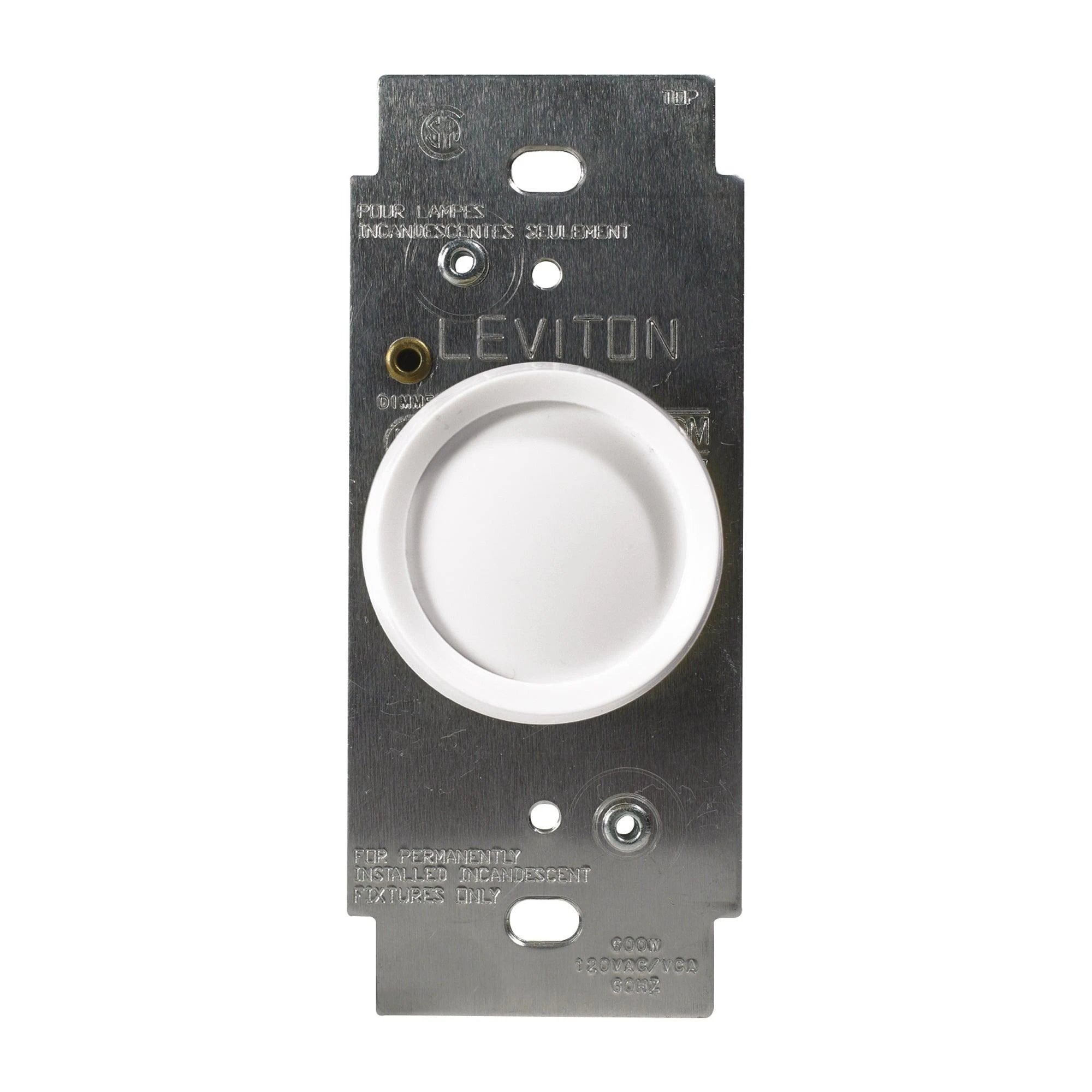 Leviton Single Pole, 3-Way Rotary Dimmer, Model RDL06742 Leviton Single Pole, 3-Way Rotary Dimmer, Model RDL06742 -Leviton Store RDL06 742