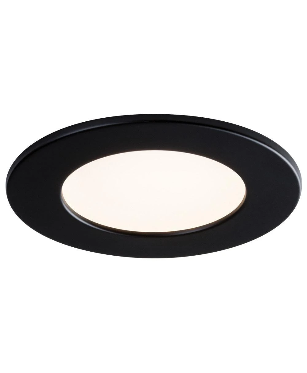 Liteline 4" SlimLED Plus, Adjustable Color Temperature, White And Black Trim, Model SLM4-12W-CCT-WHBK - Image 2