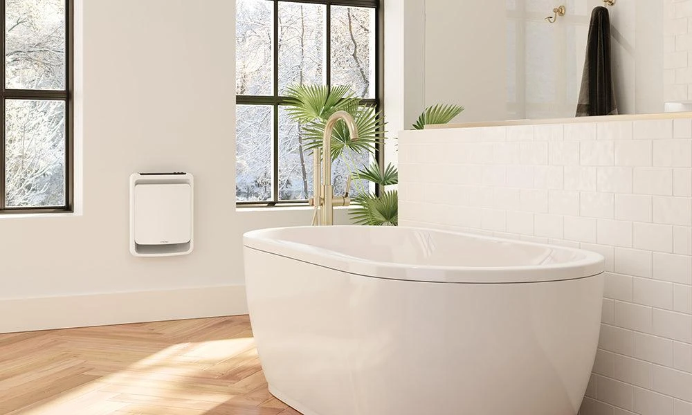 Stelpro 1000W/2000W Oasis Fan Heater For Bathrooms With Thermostat, Model SOA2002W - Image 4