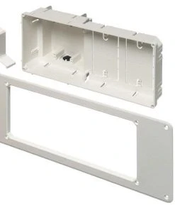 Arlington Double Gang Recessed Electrical TV Box, Model TVB613GC