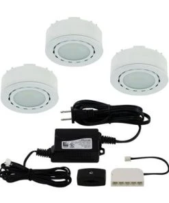 Liteline LED 3-Puck White Light Kit, Model UCP-LED3-WH