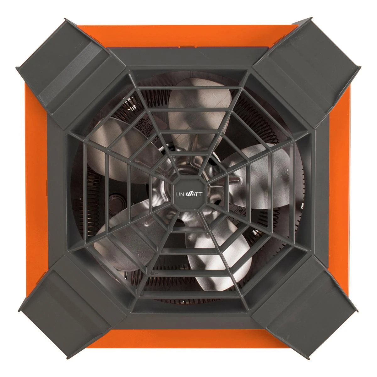 Uniwatt 4000W Ceiling Fan Heater - Orange, Model UGH4002 Uniwatt 4000W Ceiling Fan Heater - Orange, Model UGH4002 -Leviton Store UGH4002