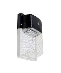 RAB Design Lighting Compact Outdoor Wall Light With Photocell And Clear Lens, Model WLELED12B4KBLP$3