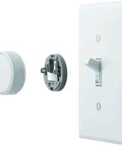 Lutron Aurora Smart Bulb Dimmer - Certified For Philips Hue Smart Lighting Systems, Model Z31BRLWHLOC