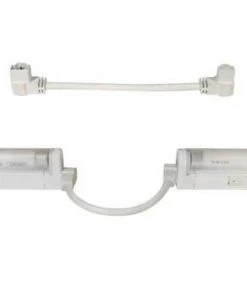 Liteline ALFT Bar System 6 Inch 90° Flexible Right Connection, Model ALFT903-WH-3*