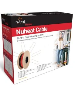 NVent Nuheat Cable Kits, 240V, 100 Sq. Ft. Coverage, Model N2C100