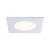 Liteline 4" SlimLED Plus White Square Trim, Model SLM4-12W-ST-WH* -Leviton Store slm6s 16w cct wh 1 1