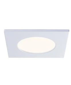 Liteline 4" SlimLED Plus White Square Trim, Model SLM4-12W-ST-WH*